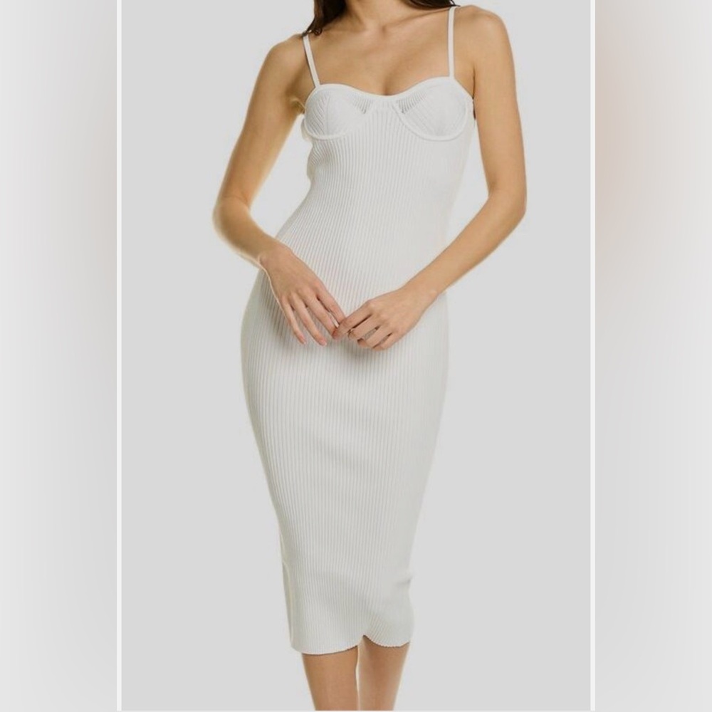 Helmut Lang Eyelet Bra Dress